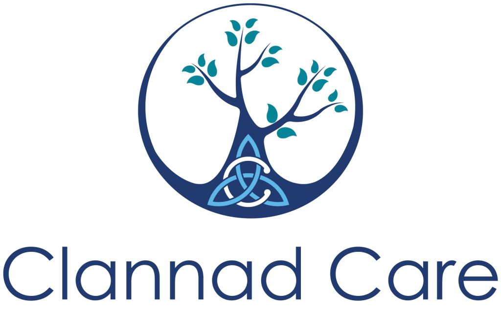 Clannad Care logo homecare services in County Waterford—home help, disability care, palliative care, and companionship.
